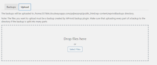 restore WordPress