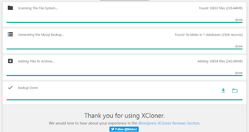 restore WordPress