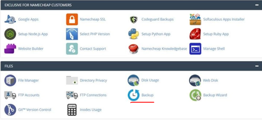 restore WordPress