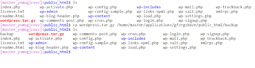 restore WordPress