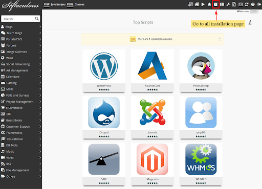 business website on wordpress
