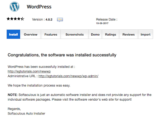 business website on wordpress