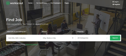 best job portal wordpress themes