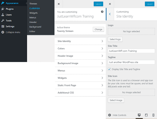 customize wp