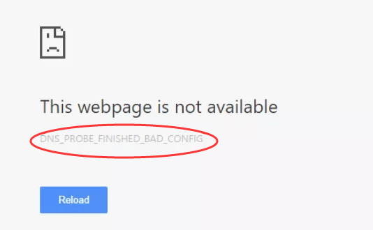 error dns