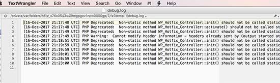 wp debug
