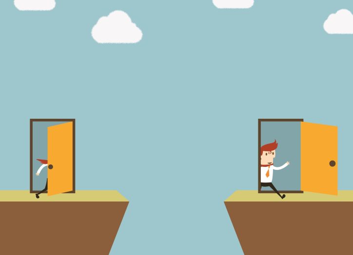 cartoon businessman making his life easier with Worpress tips and tricks